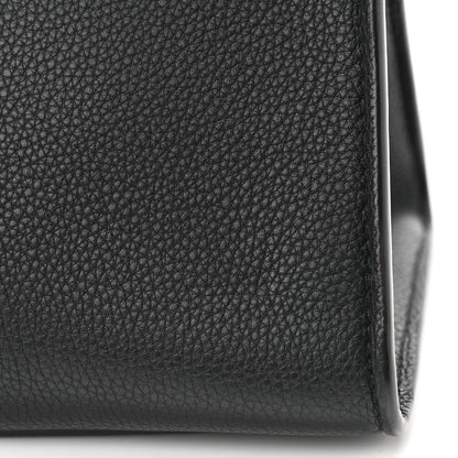 Louis Vuitton Taurillon City Steamer MM Black 10 of 10