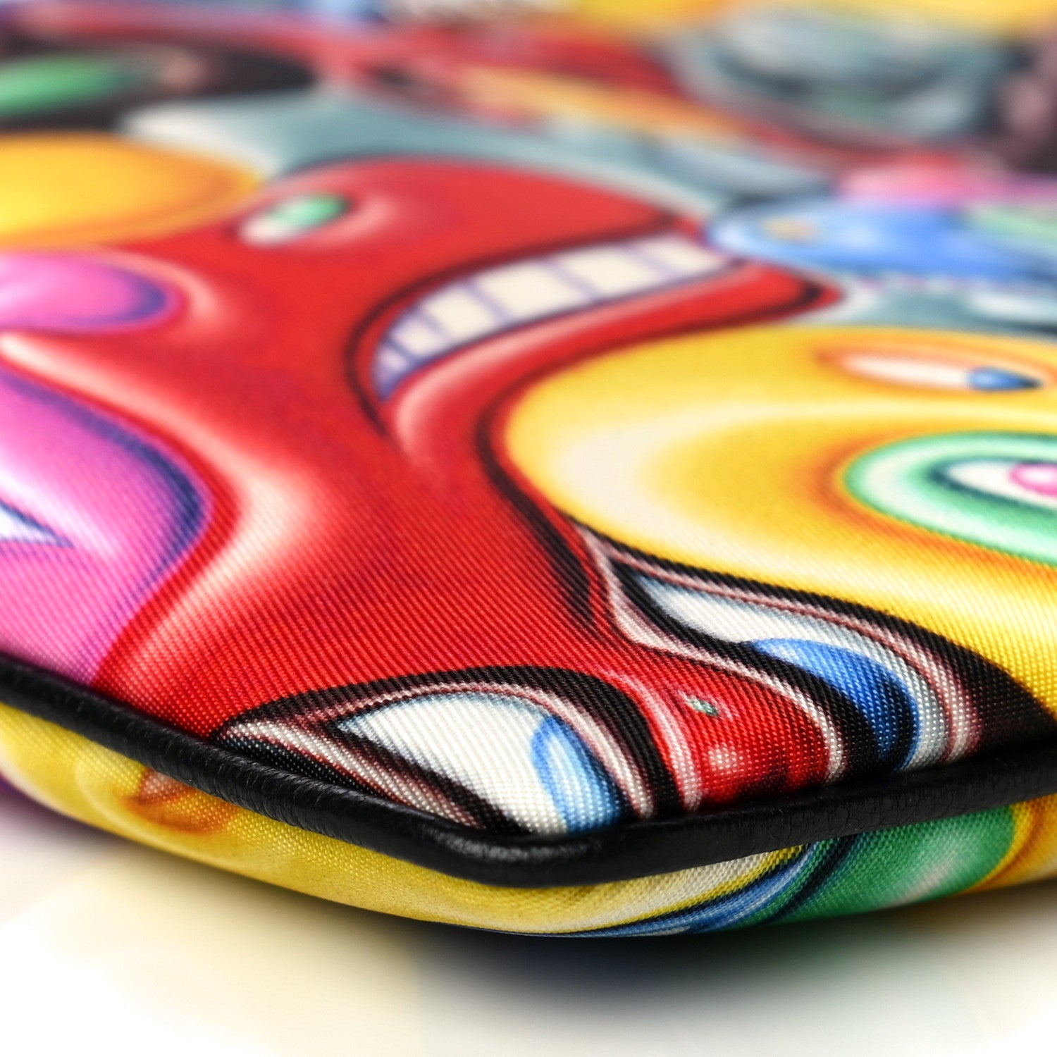 Christian Dior X KENNY SCHARF Nylon Zip Pouch Multicolor 9 of 10