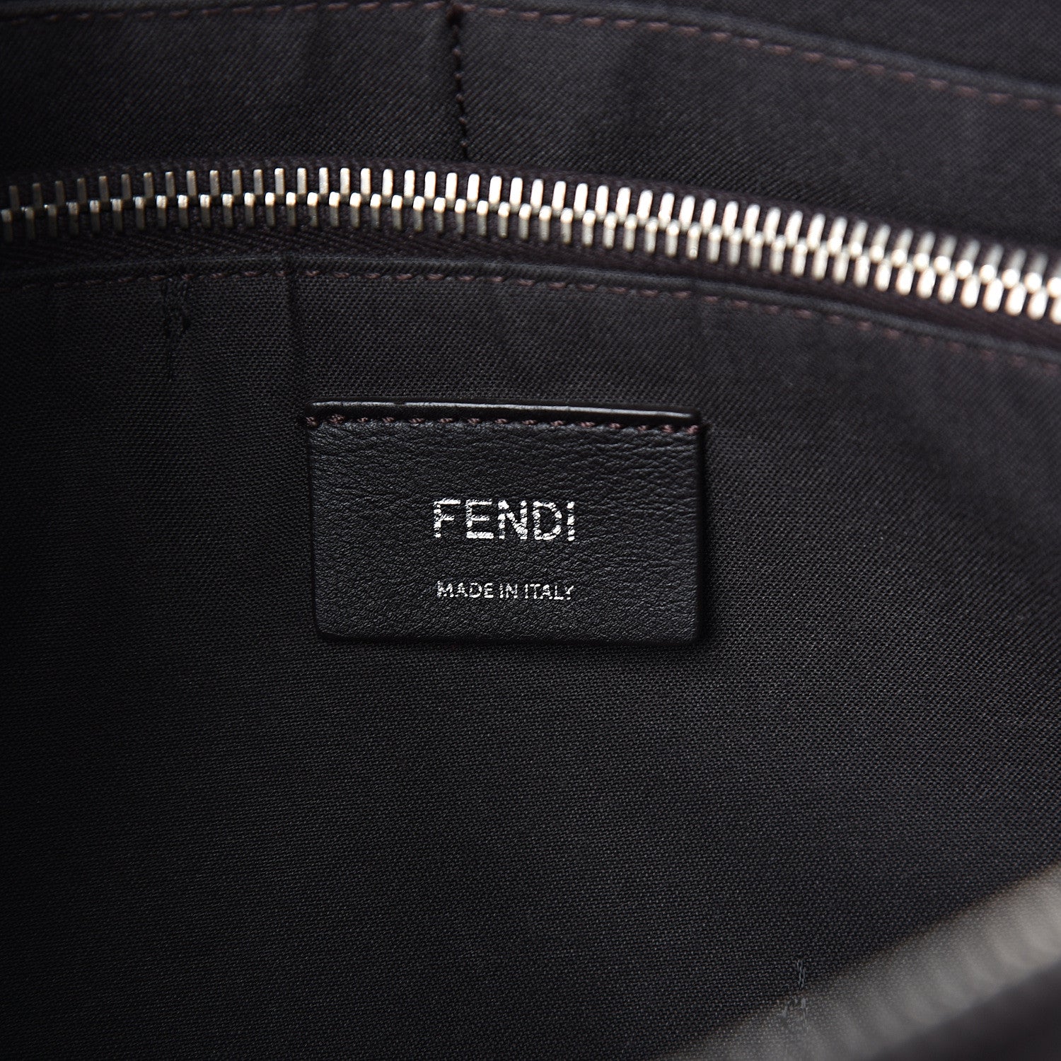Fendi Vitello Dolce 4 Color Large By The Way Boston Bag Carbone Grigio Polvere Multicolor 5 of 13