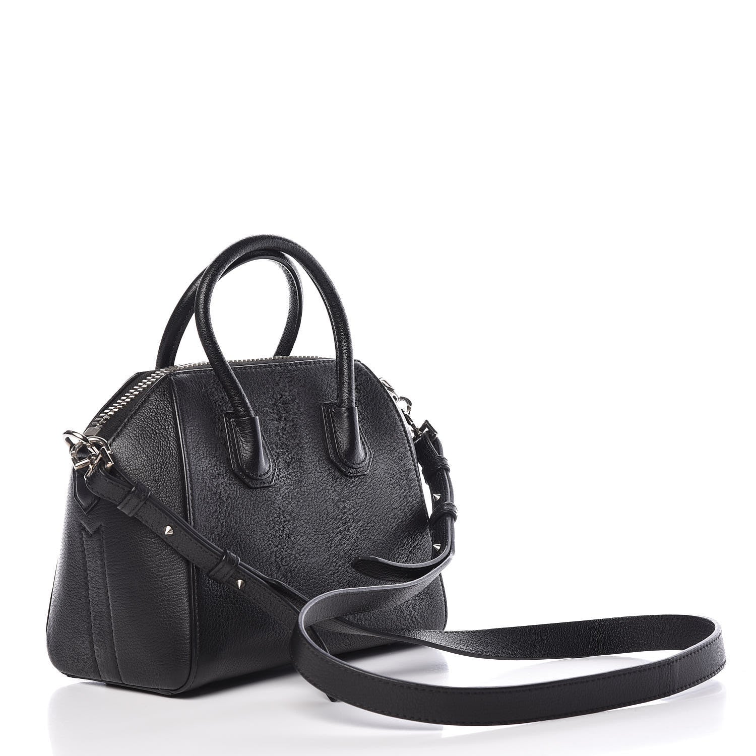 Givenchy Sugar Goatskin Mini Antigona Black 3 of 13