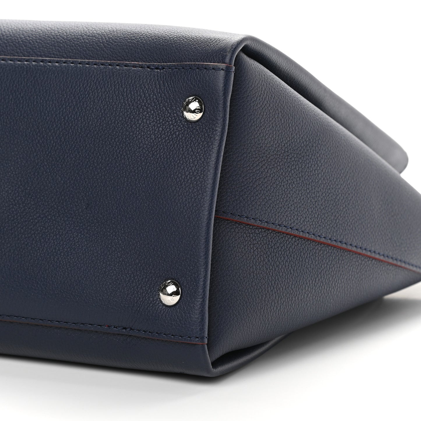 Calfskin Lockmeto Marine Rouge