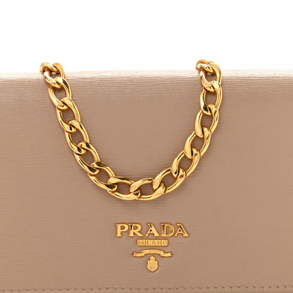 Prada Vitello Move Chain Wallet Cammeo 5 of 15