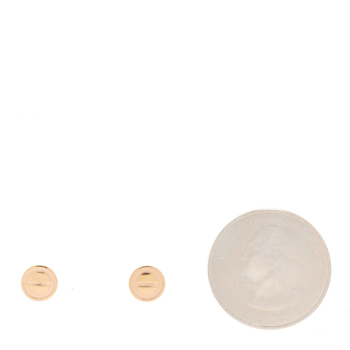 18K Pink Gold LOVE Earrings