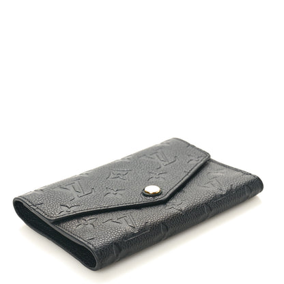 Louis Vuitton Empreinte Compact Curieuse Wallet Black 4 of 7