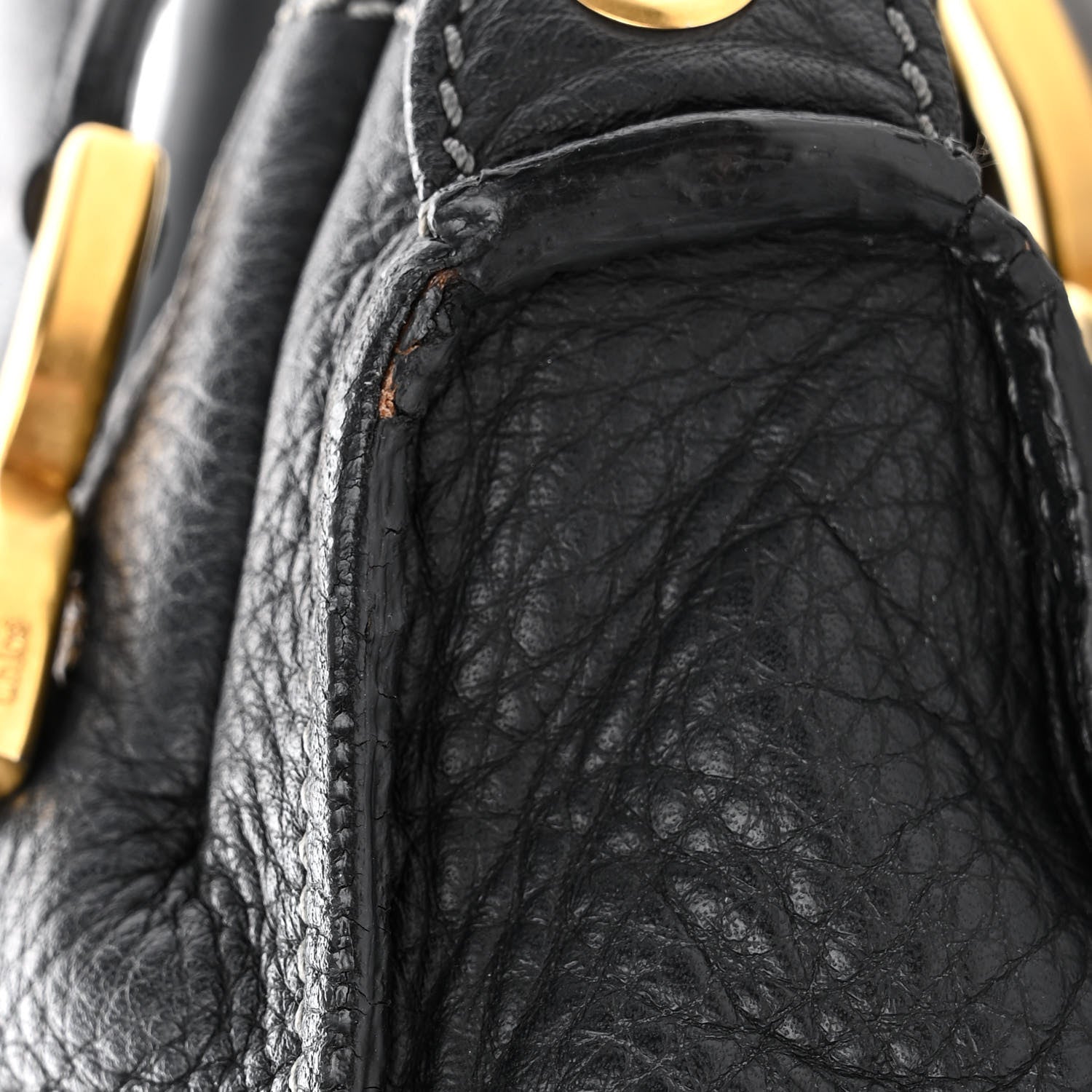 Chloe Calfskin Medium Marcie Satchel Black 11 of 11