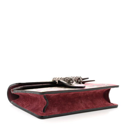 Gucci GG Supreme Monogram Blooms Super Mini Dionysus Shoulder Bag Beige Multicolor Dry Rose 4 of 10