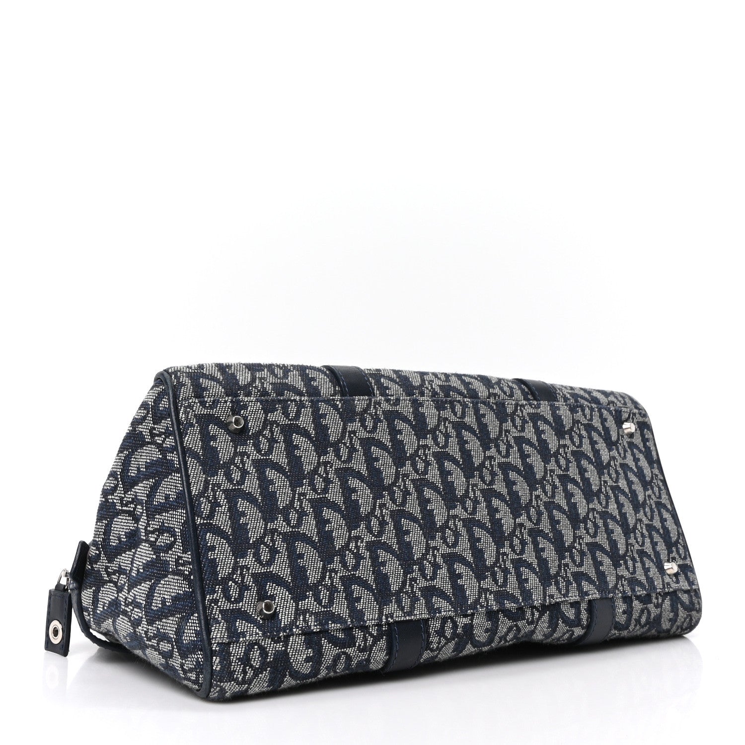 Christian Dior Denim Monogram Charms Shoulder Bag Blue 1766372