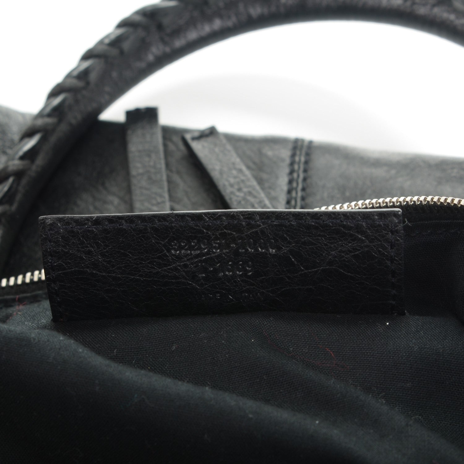 Balenciaga Agneau Classic Hardware Square Tote Black 7 of 7