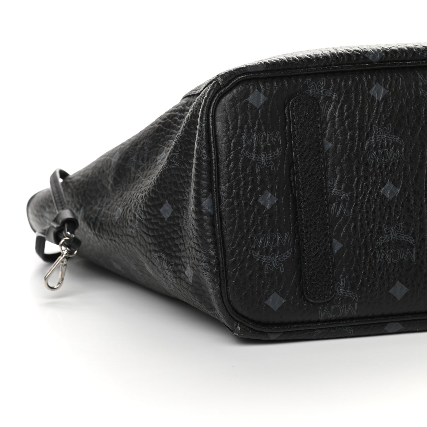 Visetos Medium Reversible Shopping Tote Black
