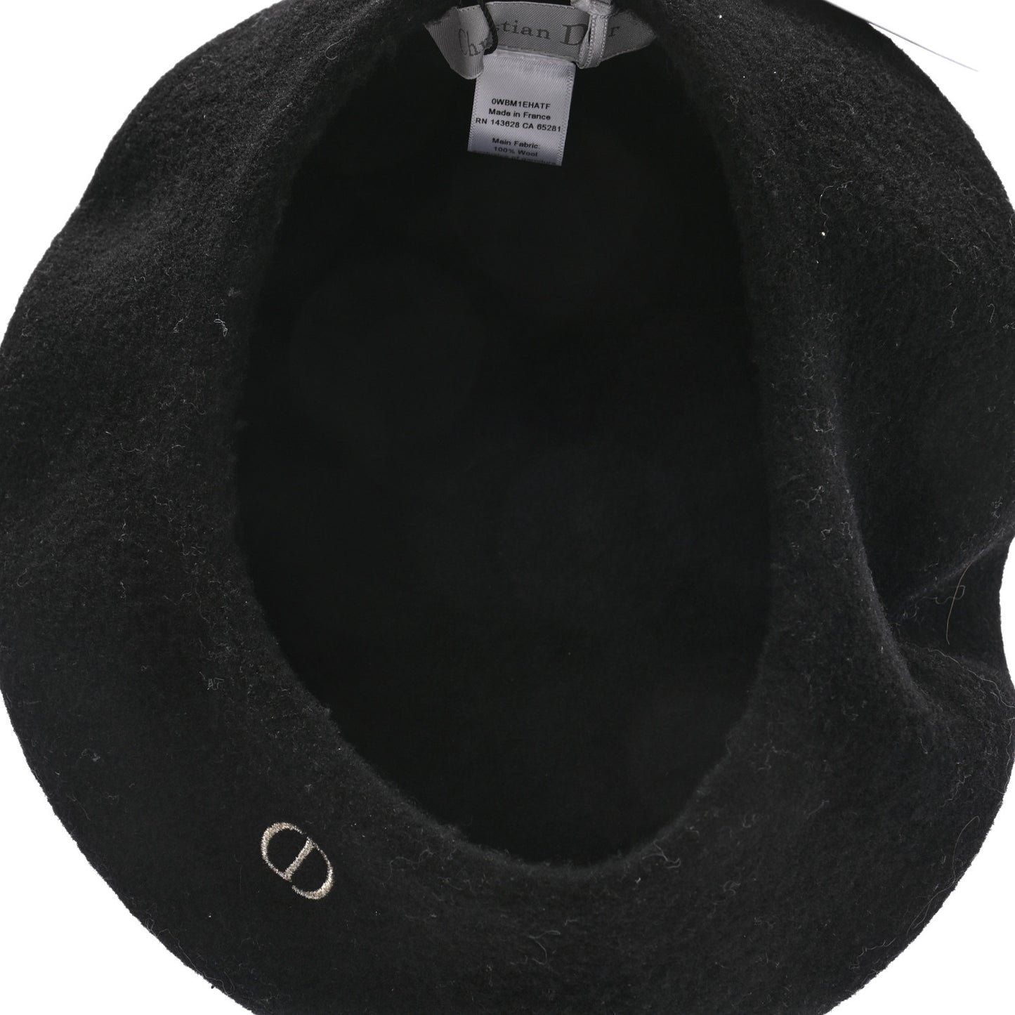 Wool Beret T4 Black