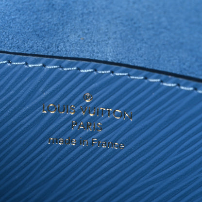 Louis Vuitton Epi Twist Shoulder Bag MM Blue Jean 7 of 11