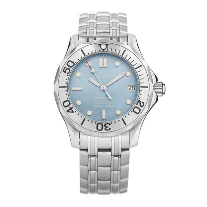 Omega Stainless Steel Mother of Pearl 36mm Seamaster Professional Automatic Watch Blue 2050.71 1 of 4
