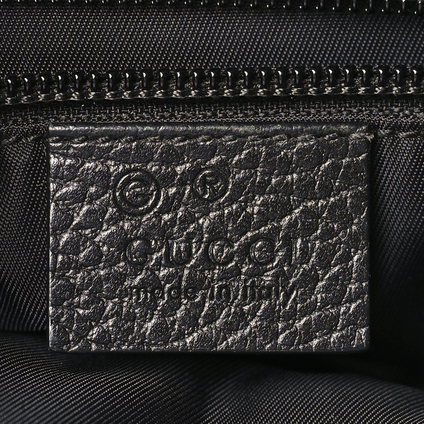 Nylon Monogram Dollar Calfskin Small Flat Messenger Bag Black