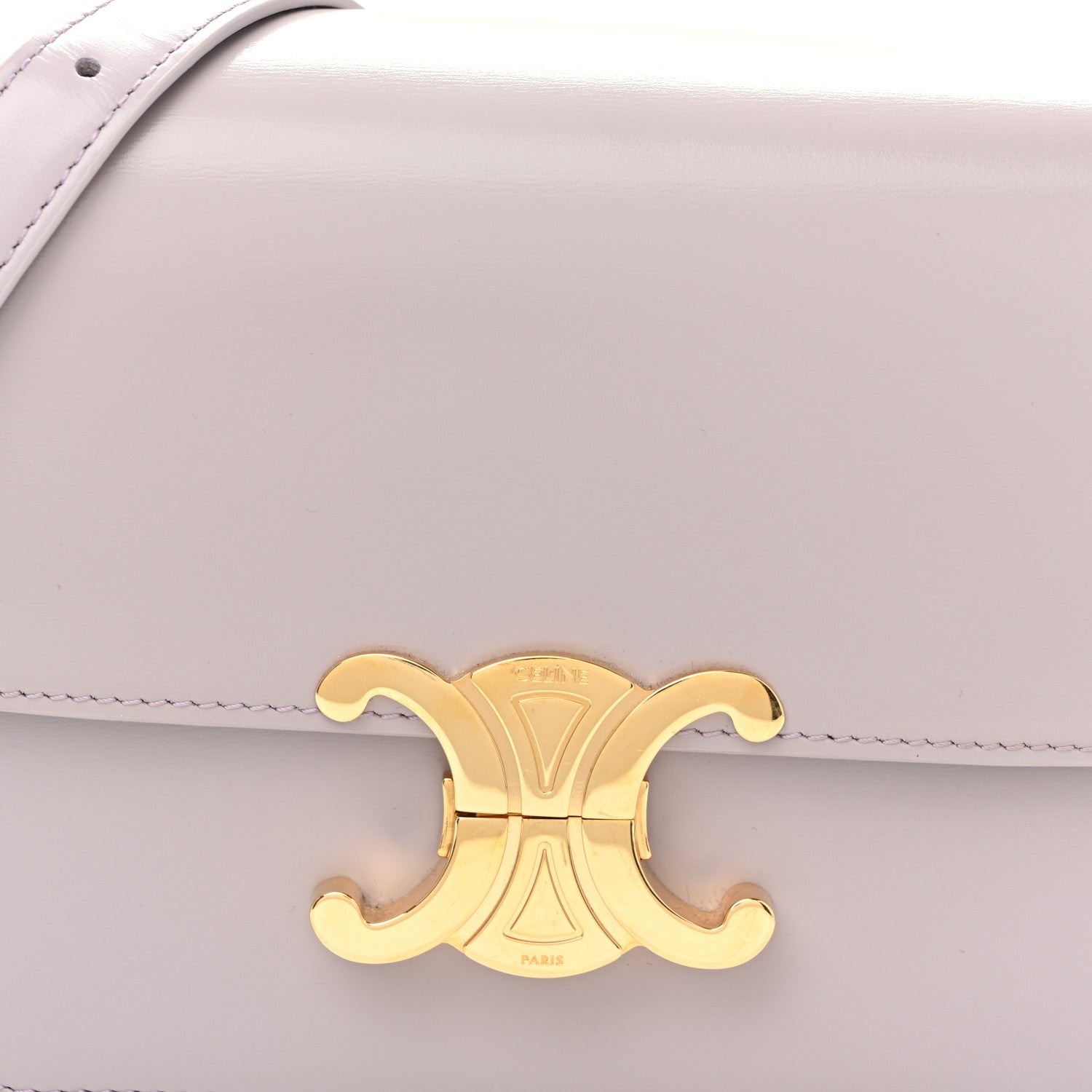 Celine Shiny Calfskin Teen Triomphe Light Lavender 1936671