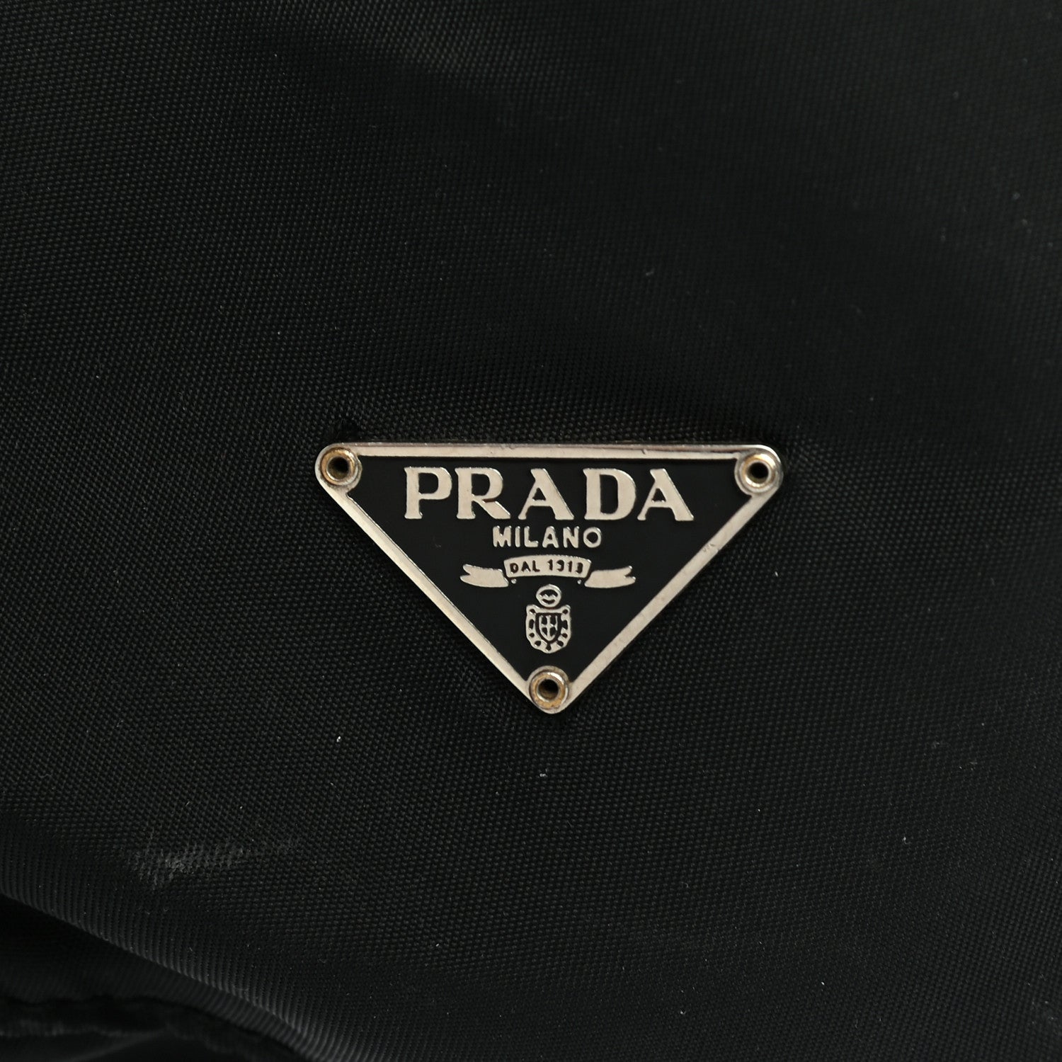 Prada Nylon Vela Drawstring Pouch Black 7 of 8