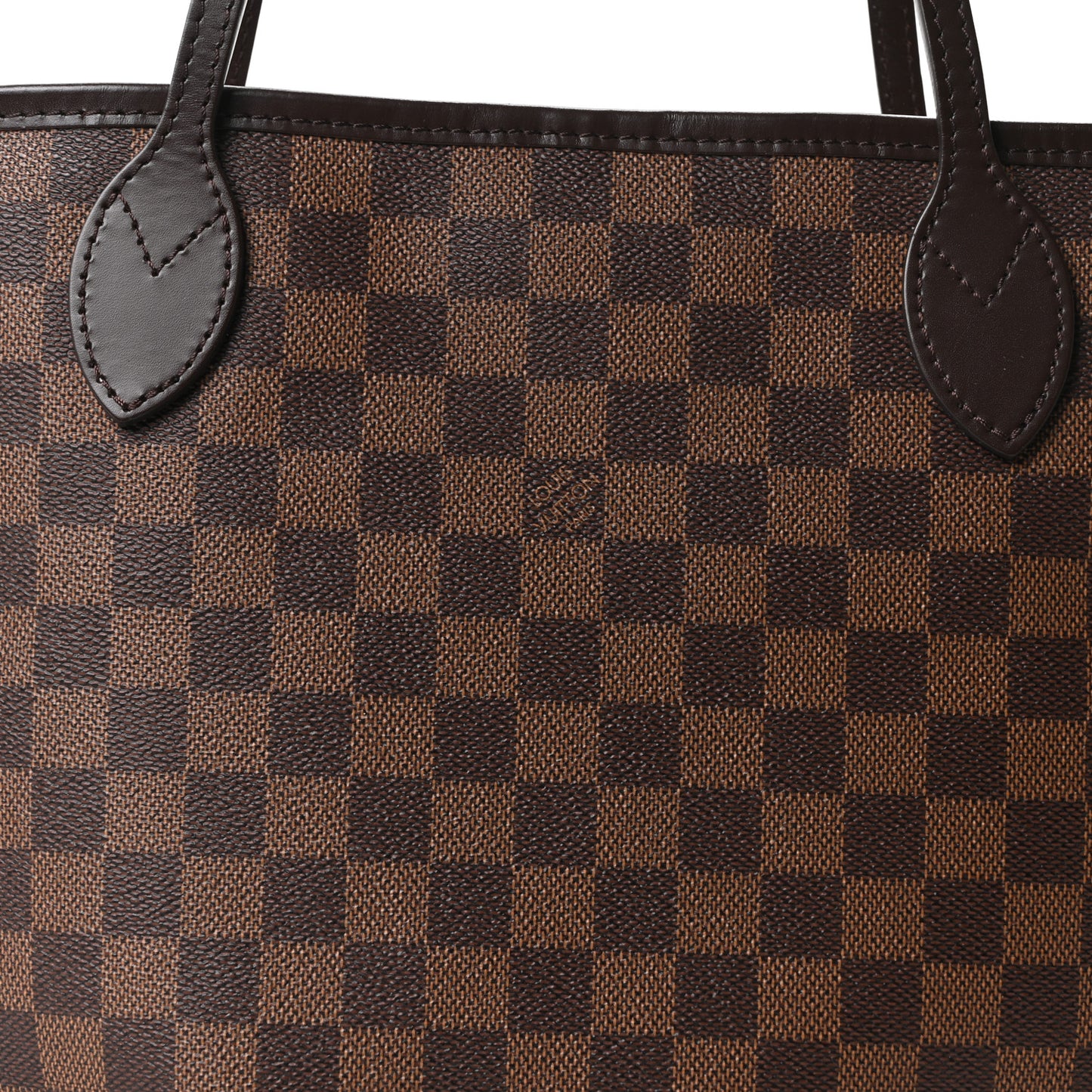 Damier Ebene Neo Neverfull MM Rose Ballerine