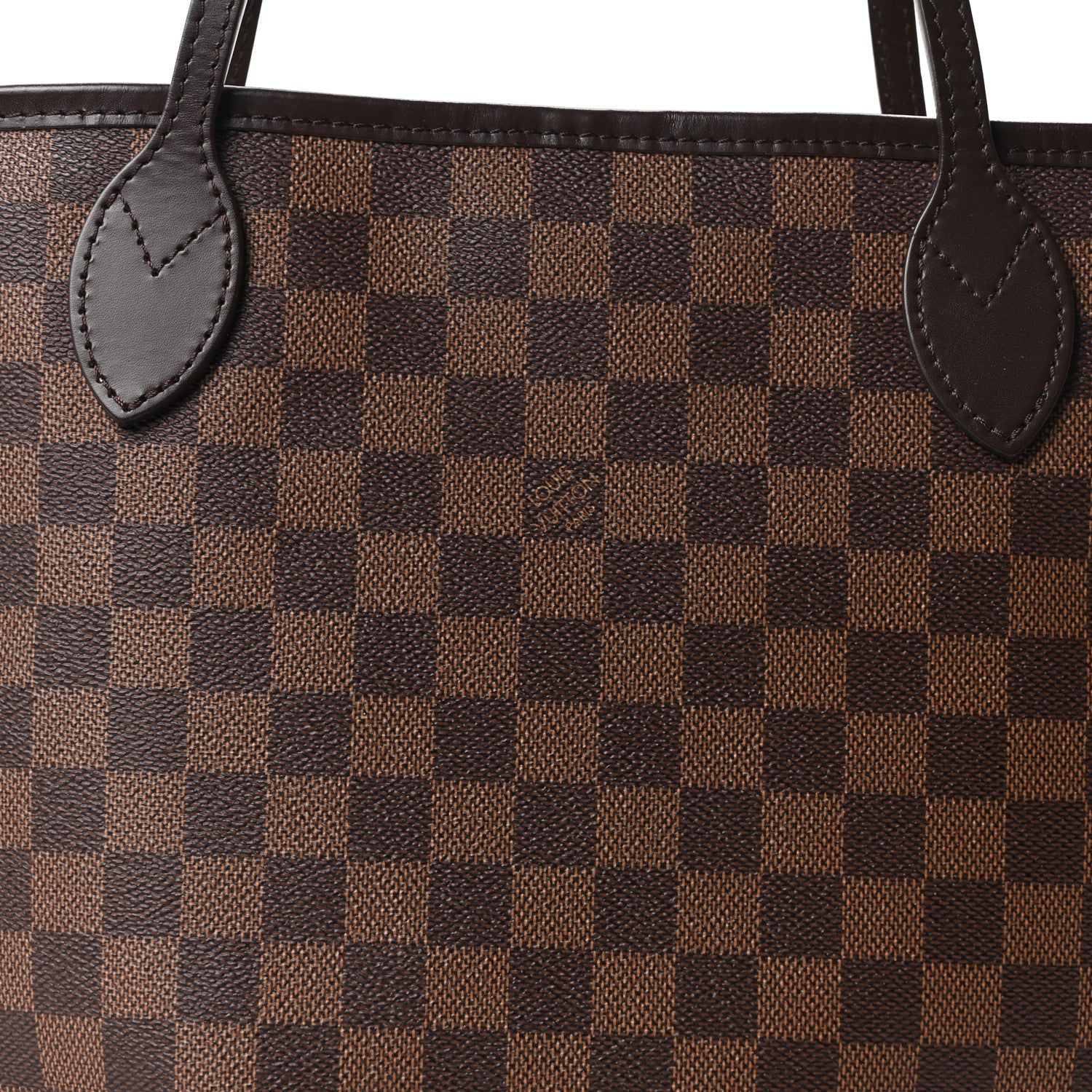 Louis Vuitton Damier Ebene Neo Neverfull MM Rose Ballerine 8 of 10