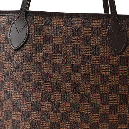 Louis Vuitton Damier Ebene Neo Neverfull MM Rose Ballerine 8 of 10