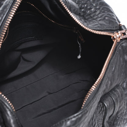 Alexander Wang Leather Rocco w Rose Gold Hardware Black 5 of 6