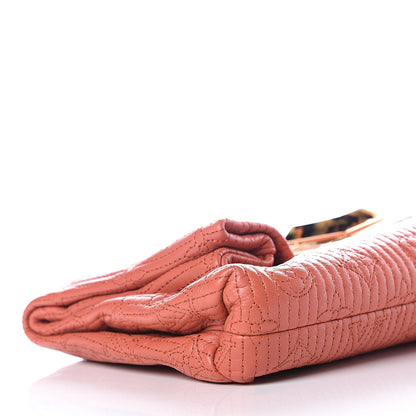Louis Vuitton Calfskin Quilted Monogram Altair Clutch Rose 7 of 12