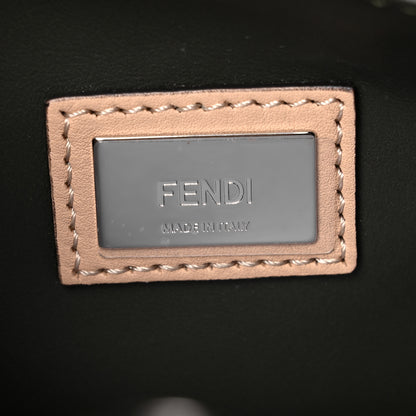 Fendi Vitello Dolce Elaphe Petite 2Jours Tote Beige 6 of 9