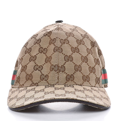 Gucci Monogram Web Baseball Hat S Beige Cocoa 6 of 12