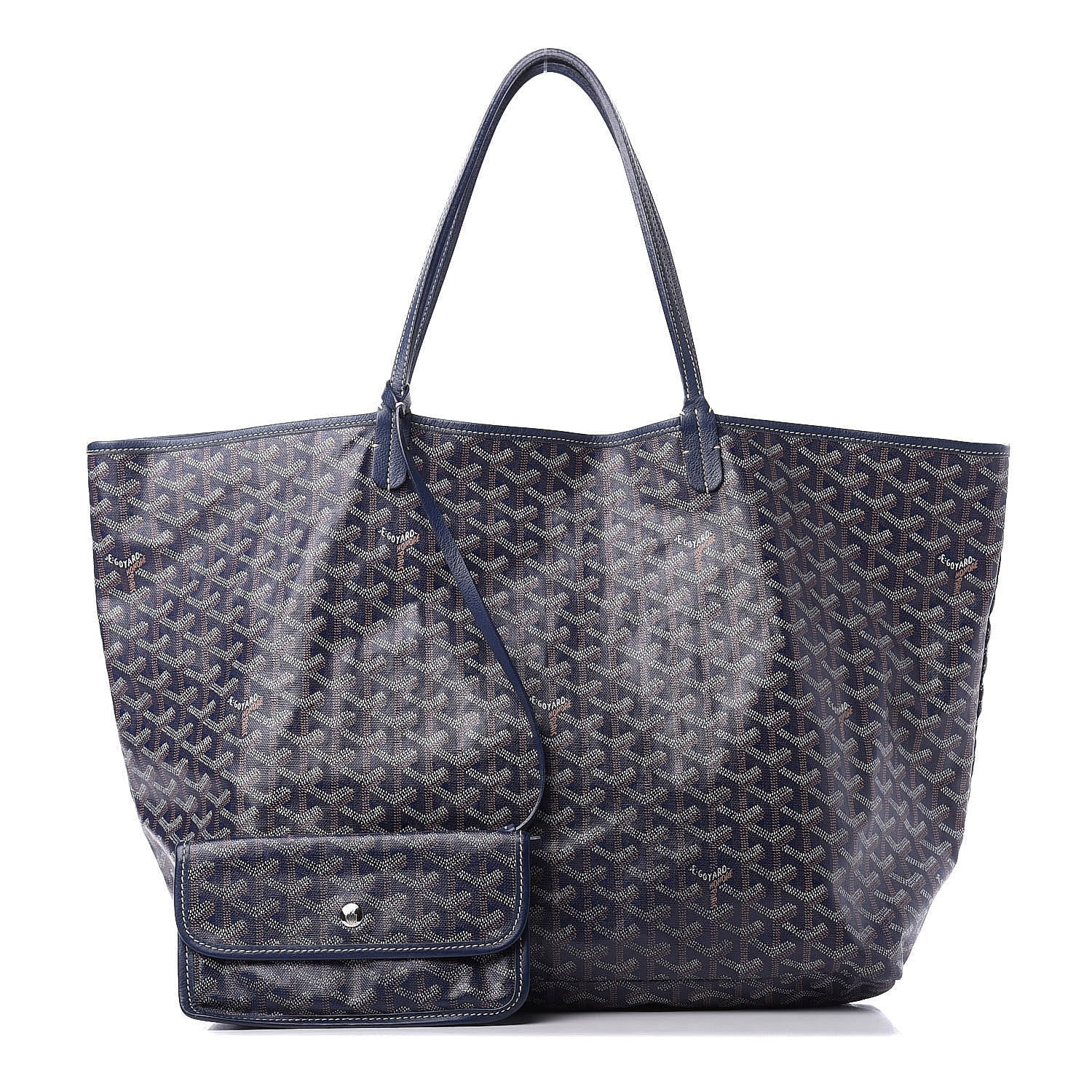 Goyard Goyardine Saint Louis GM Navy 1 of 9