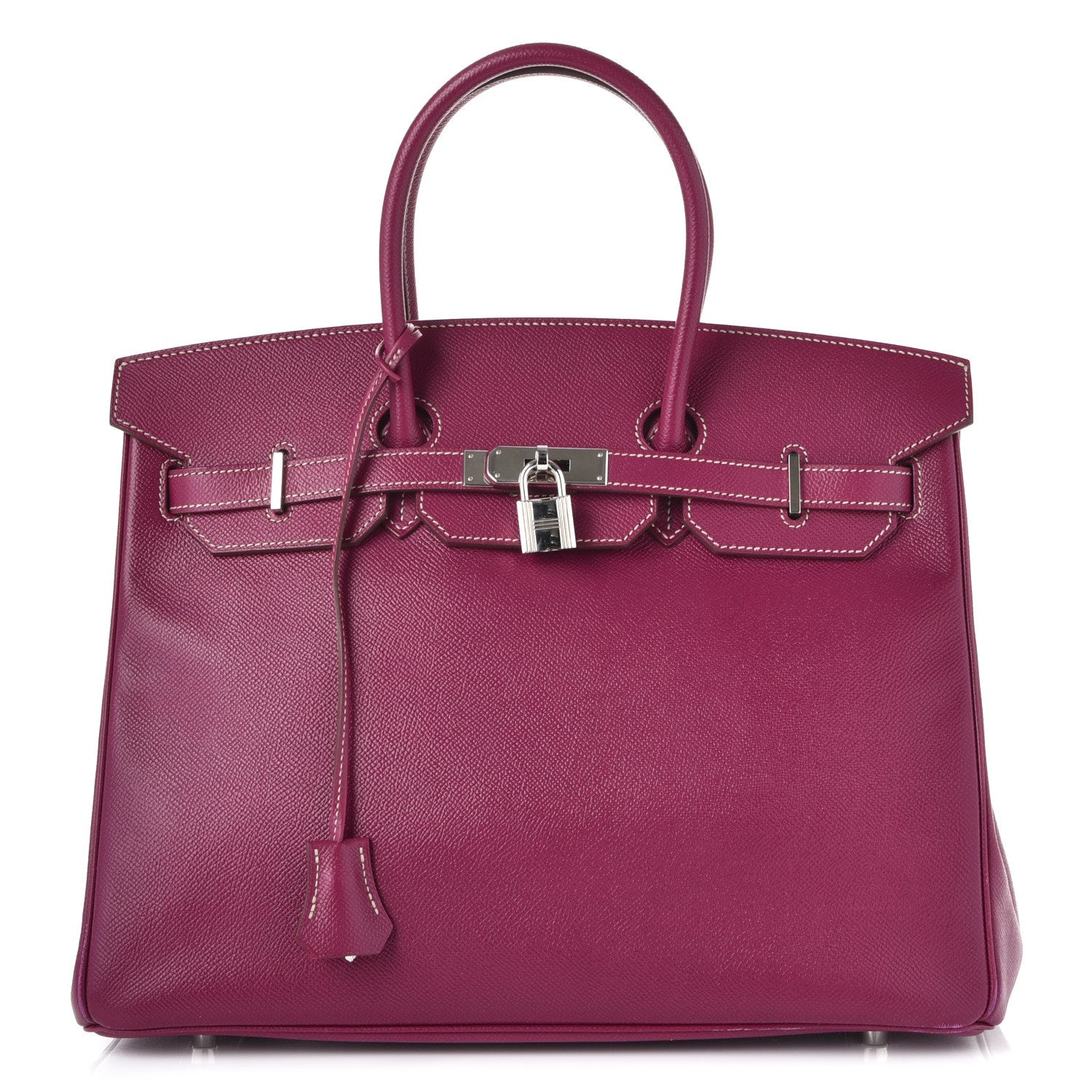 Hermes Epsom Candy Birkin 35 Tosca Rose Tyrien 1 of 42