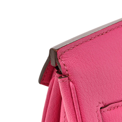 Hermes Chevre Mysore Birkin 30 Rose Shocking 15 of 16