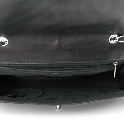 Chanel Lambskin Chevron Quilted Single Flap Black 4 of 11