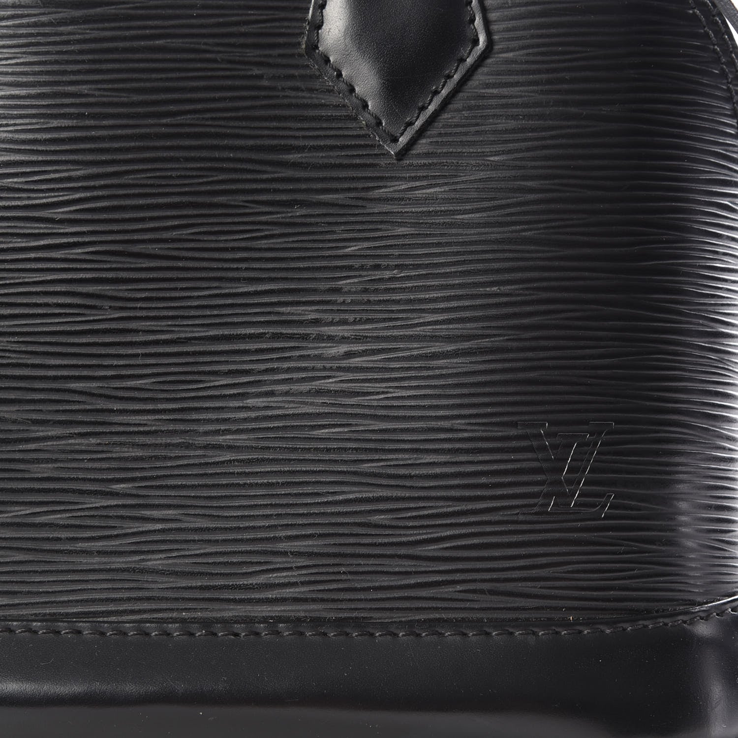 Louis Vuitton Epi Alma BB Black 12 of 12