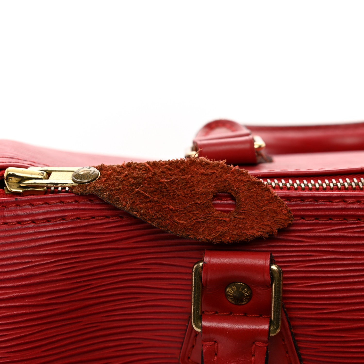 Louis Vuitton Epi Speedy 25 Castillan Red 13 of 13
