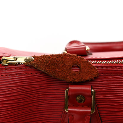 Louis Vuitton Epi Speedy 25 Castillan Red 13 of 13