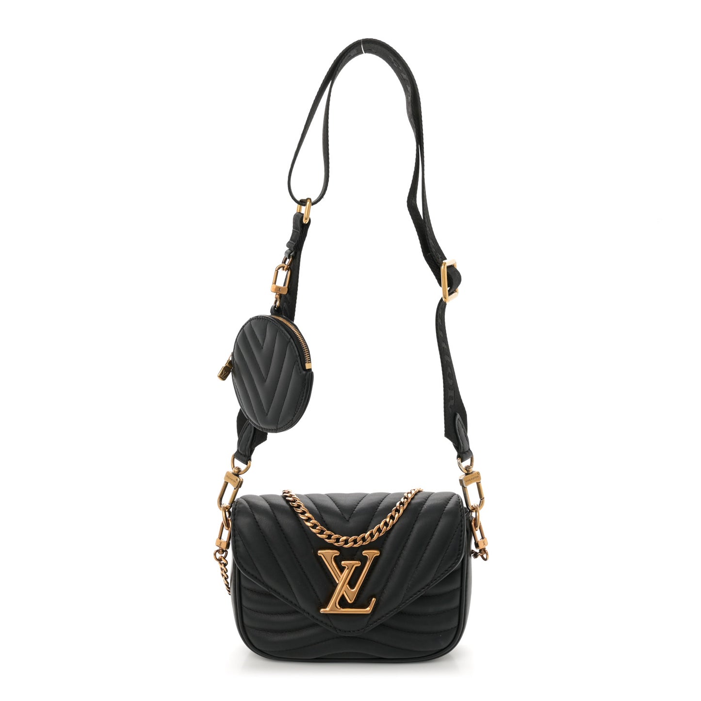 Calfskin New Wave Multi Pochette Black