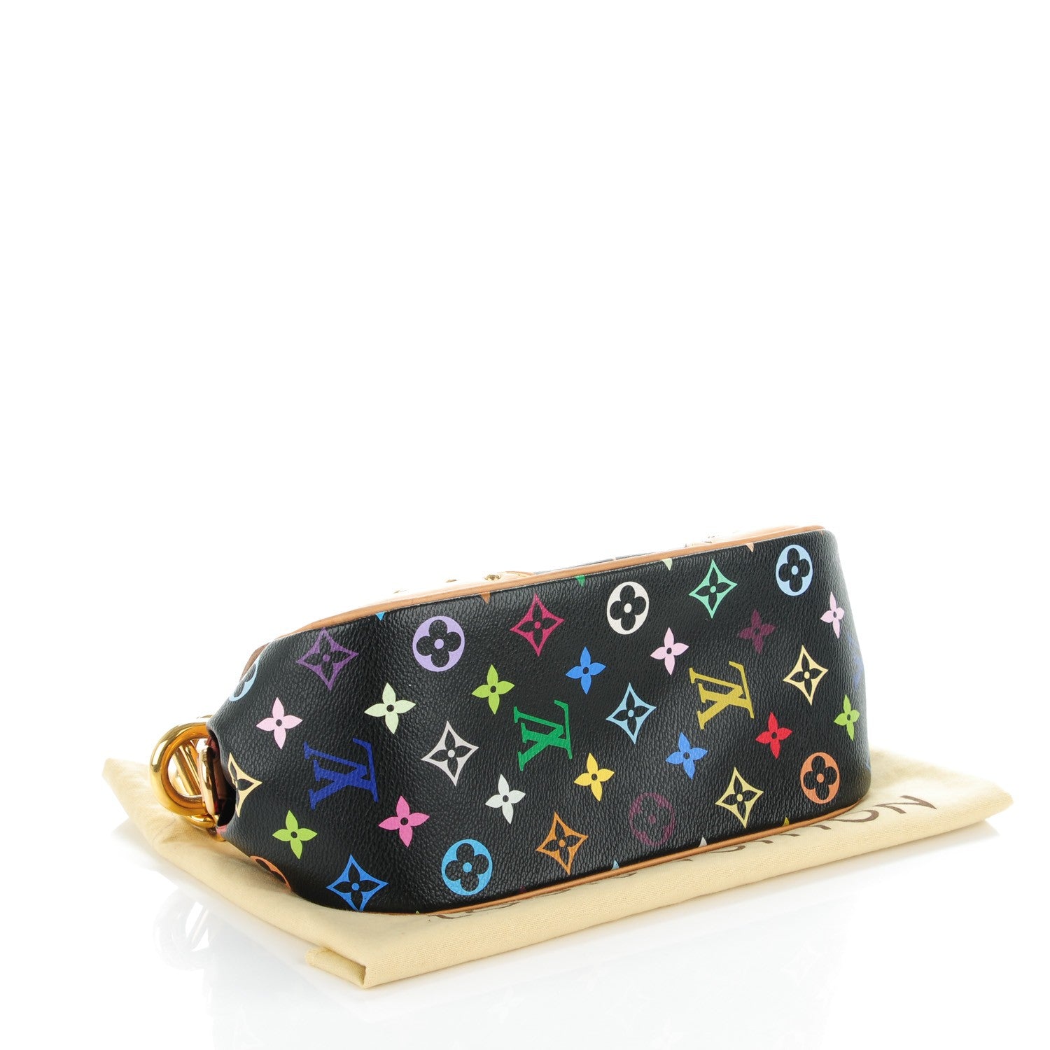 Louis Vuitton Monogram Multicolor Marilyn Black 4 of 9
