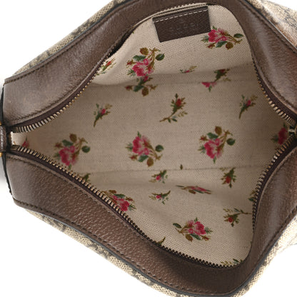 Gucci GG Supreme Monogram Web Neo Vintage Shoulder Bag Beige New Acero Crop 5 of 11