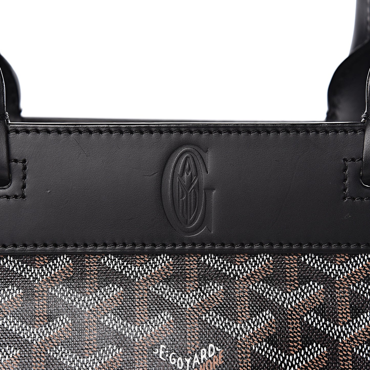 Goyardine Bellechasse GM Tote Black