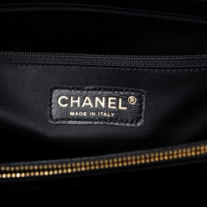 Chanel Caviar Quilted XL Grand Shopping Tote GST Black 6 of 11