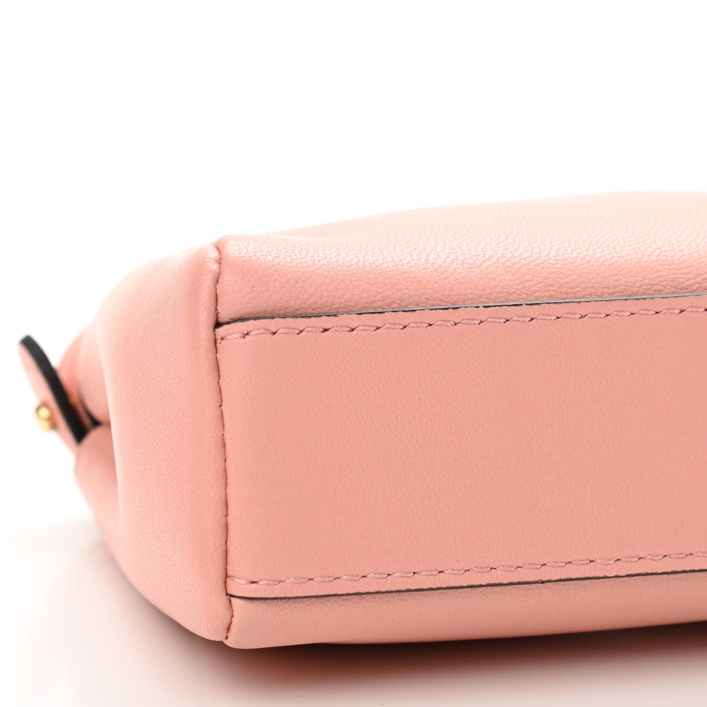 Shiny Nappa Micro Peekaboo Iconic Satchel Pink