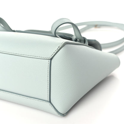 Celine Grained Calfskin Nano Belt Bag Soft Blue 9 of 9