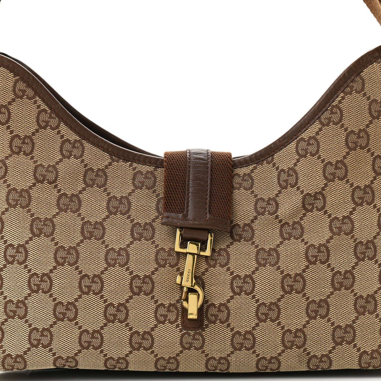 Monogram Shoulder Bag Brown