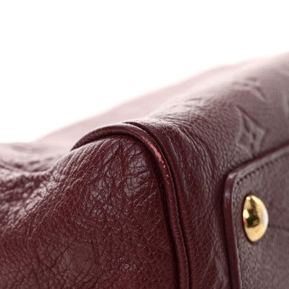 Louis Vuitton Empreinte Monogram Speedy Bandouliere 25 Wine 11 of 13