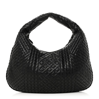 Bottega Veneta Nappa Intrecciato Medium Hobo Black 1 of 9