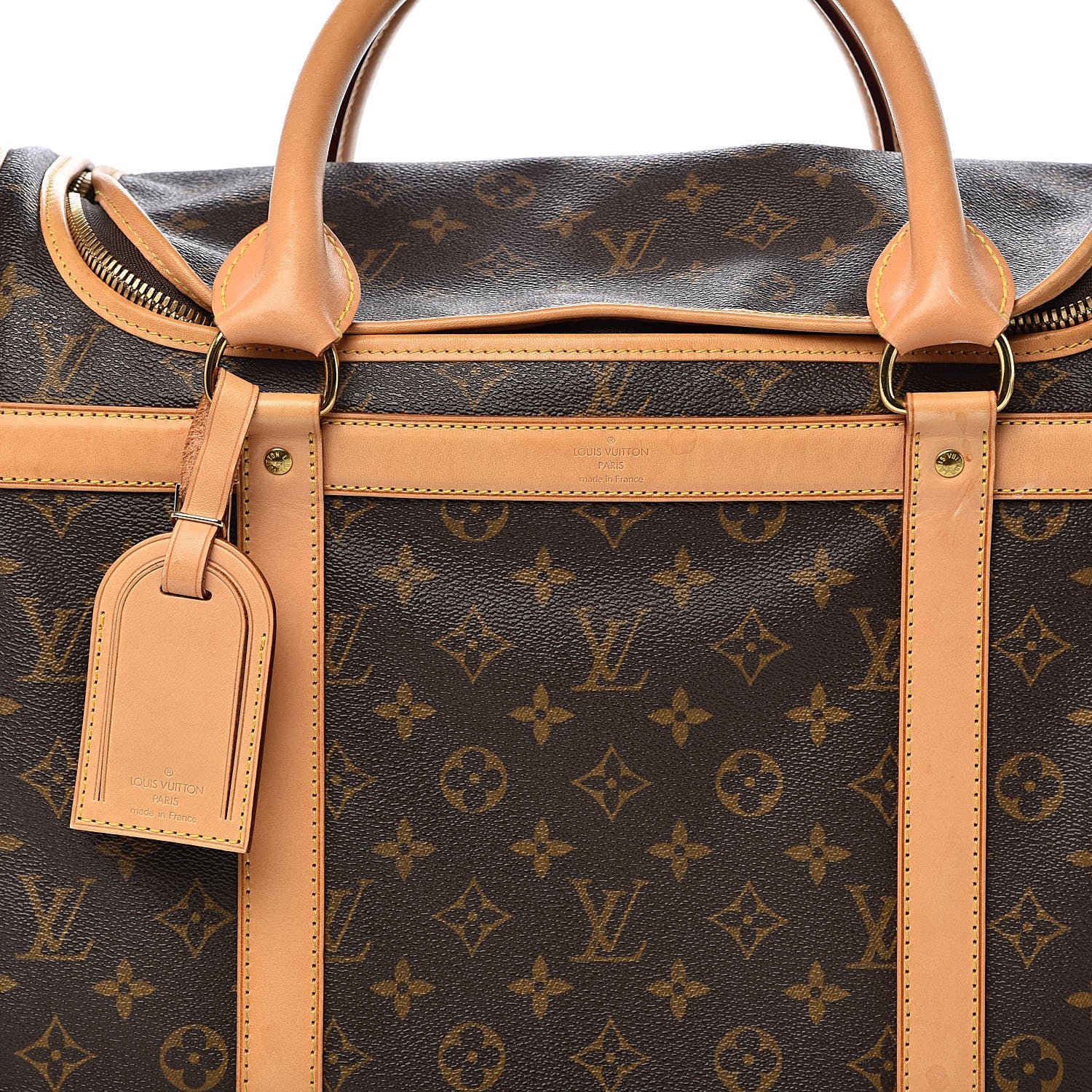 Louis Vuitton Monogram Sac Chien 40 Pet Carrier 20 of 20