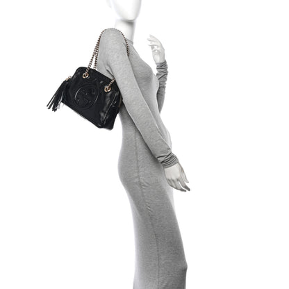 Gucci Soft Patent Small Soho Bowler Black 2 of 11