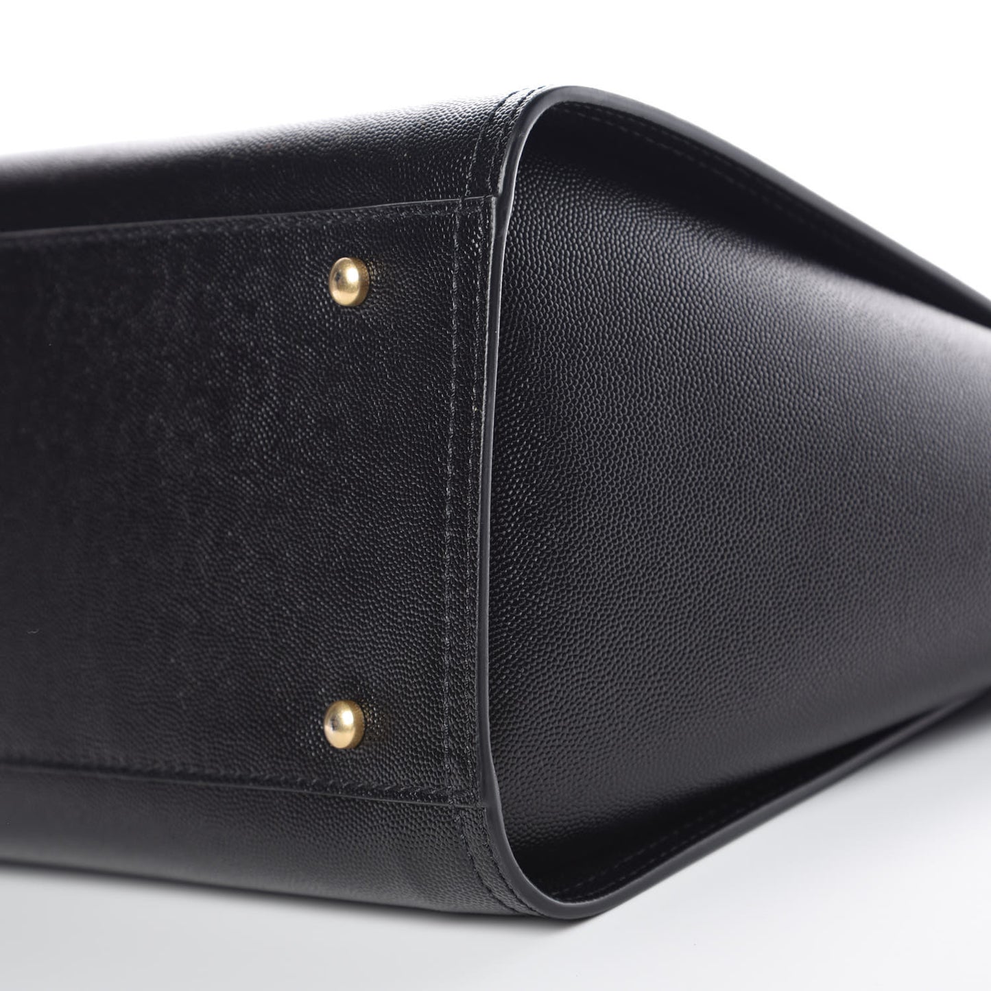 Caviar Small Studded Deauville Tote Black