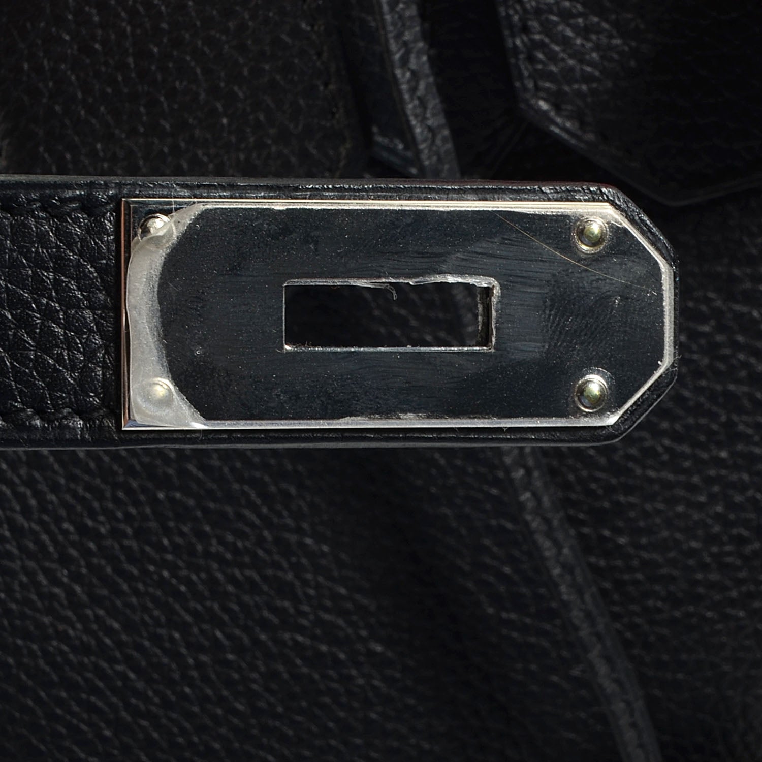 Hermes Togo JPG Shoulder Birkin II 42 Black 26 of 28
