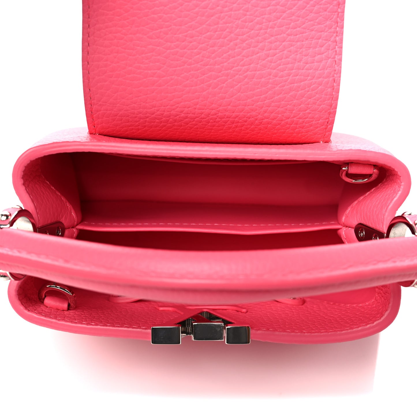 Taurillon Capucines Mini Fluo Pink