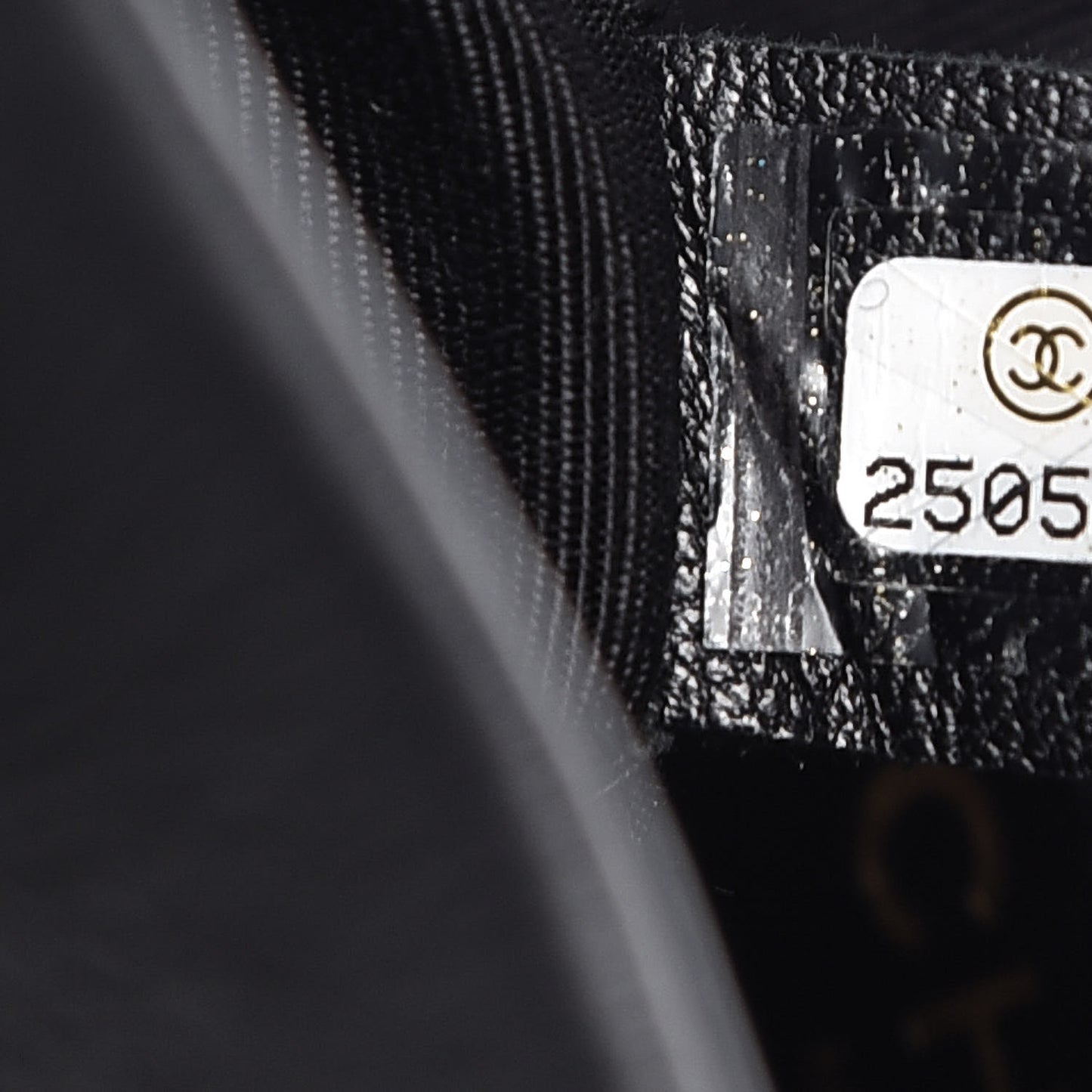 Iridescent Crumpled Calfskin Coco Pleats Small Drawstring Bag Black