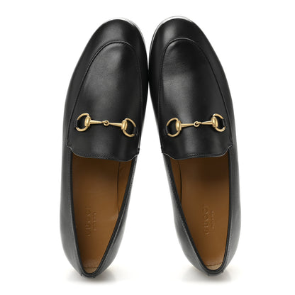 Gucci Calfskin Womens Jordaan Loafers 39 Black 2 of 11